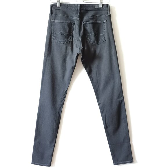AG - Adriano Goldschmied Farrah Dark Grey Skinny Jeans - Size 27 - Picture 5 of 9